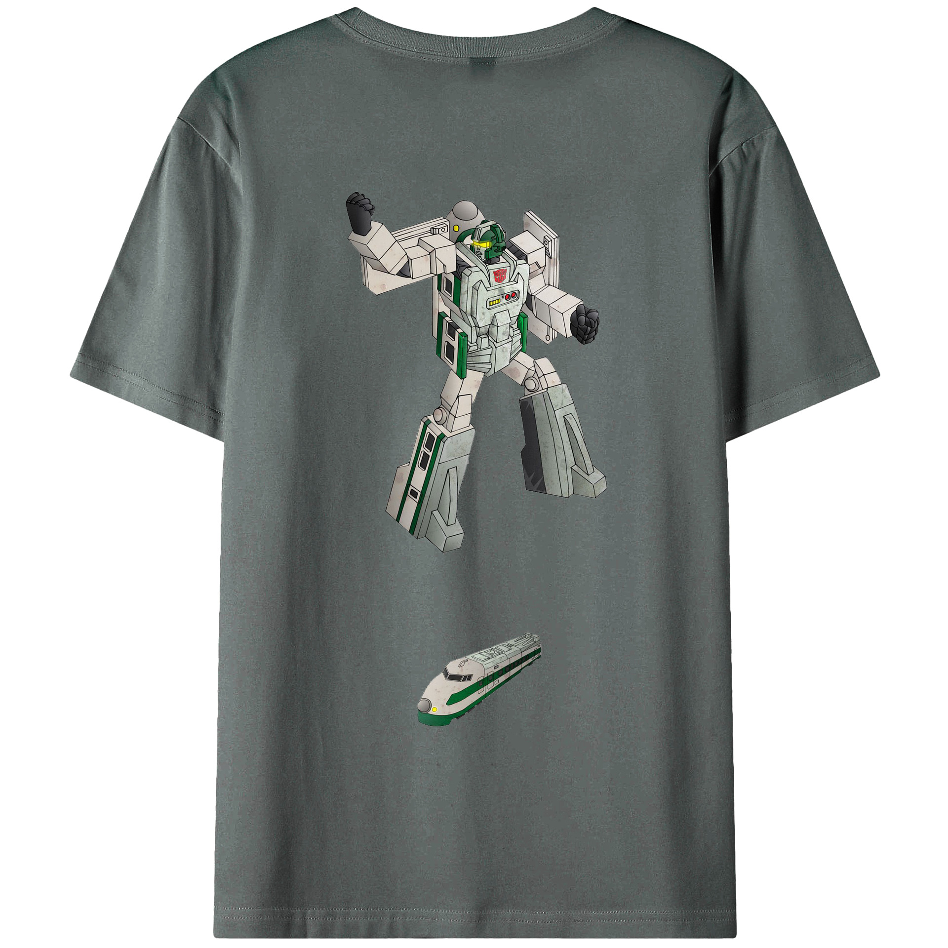 （画像用）  綿100％ メンズ半袖Tシャツ（バックプリント） 通気性